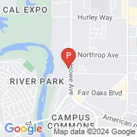 View Map of 701 Howe Avenue,Sacramento,CA,95825